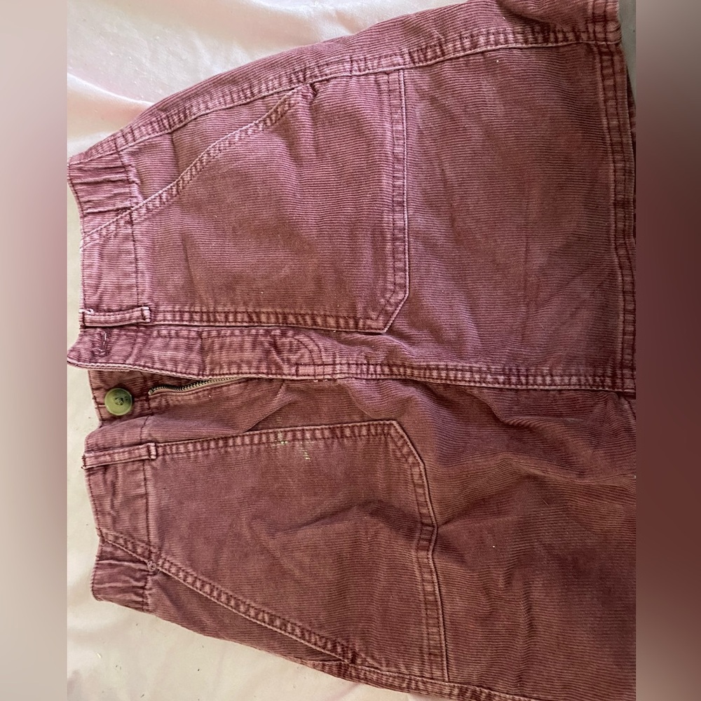 00 corduroy textured american eagle skirt